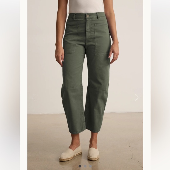 Velvet by Graham & Spencer Pants - Velvet by Graham & Spencer Brylie Sanded Twill Utility Pant NWOT